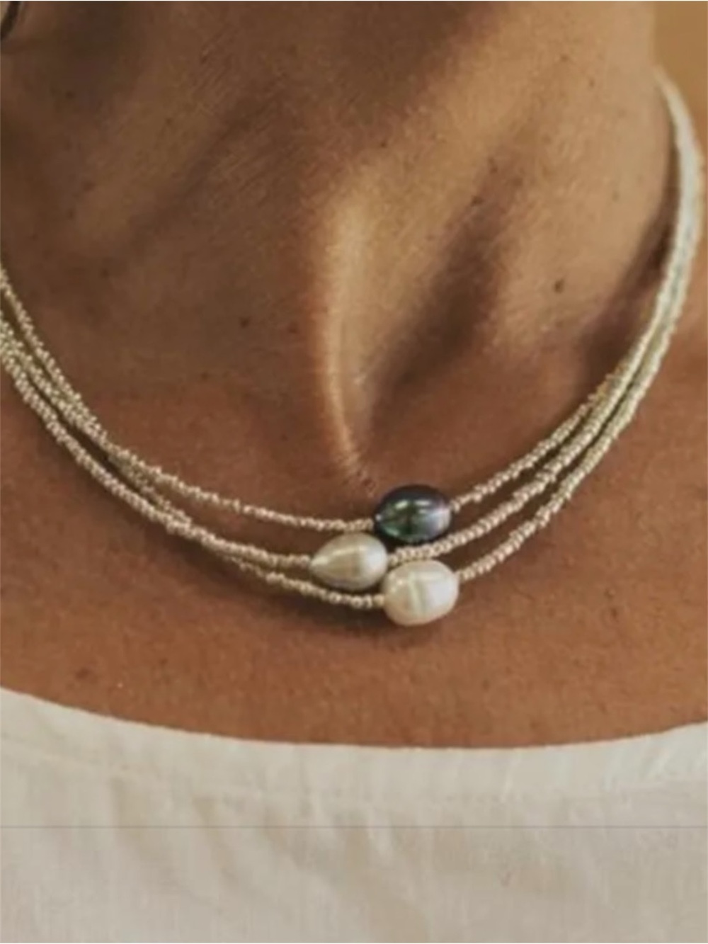 Freshwater Seed Pearl Necklace NWT Pick 1